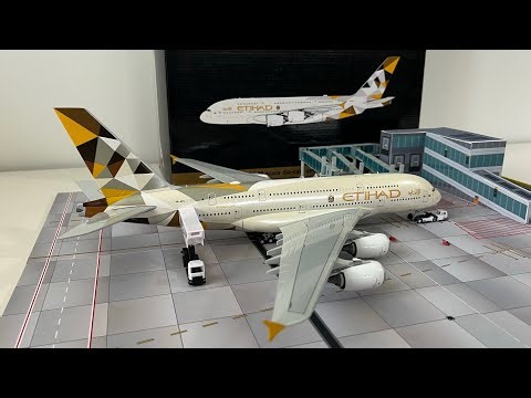Etihad A380, 1:200 Diecast model | Unboxing | Gemini Jets 1:200