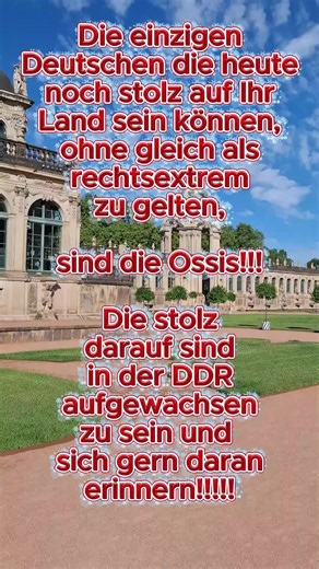 Sei stolz ein Ossi zu sein – DDR Ossi Osten Ostrock