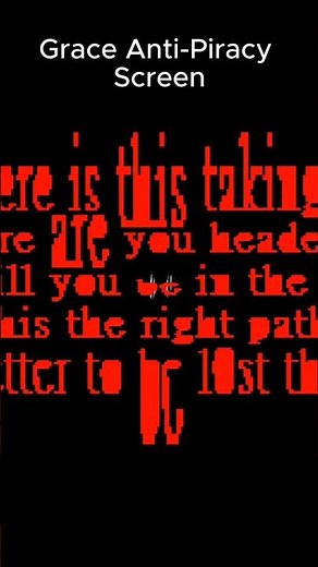 Grace Anti-Piracy Screen #grace #roblox #gaming #robloxgrace