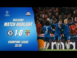 Chelsea vs Benfica 1-0 - Highlights & All Goals Champions League 2025