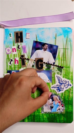 Bad bunny art collage #badbunny #journaling #art #collage #fyp #foryoupage