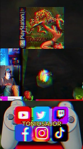 I was picking all the fruit… and ended up falling into the void 💀 | Disney's Tarzan PS1