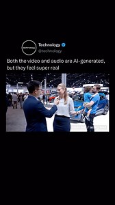 6.5K views · 52 reactions | Both the video and sound were created from a single text prompt for each clip using Veo 3 by Google, their latest AI video model. The clips were then edited together just like any regular video. Seriously, whoever is training this model… let them work their magic! Veo 3 goes beyond the uncanny valley. The motion, sound, physics, and dialogue all look and feel incredibly real. Via: @laszlogaal_ #technology #car #ai #video #film #cars | Technology IG | Facebook