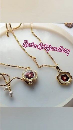 Resin Art Jewellery Making Using UV Resin step by step beginners tutorial #diy