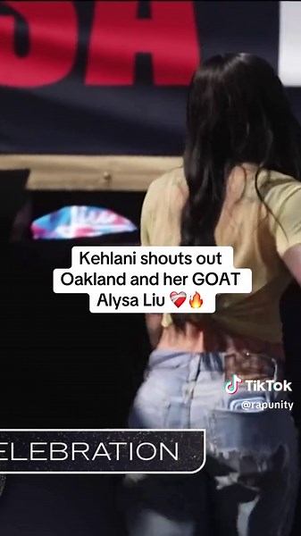 Kehlani shouts out Oakland and her GOAT Alysa Liu ❤️‍🩹🔥 #kehlani #alysaliu #viral #rnb #oakland