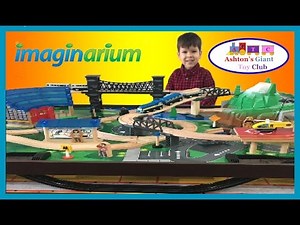 IMAGINARIUM METRO LINE TRAIN TABLE WITH UNDERGROUND STATION -ASSEMBLE AND PLAY