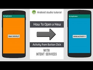 How to Make a Button Open a New Activity || Android studio tutorial