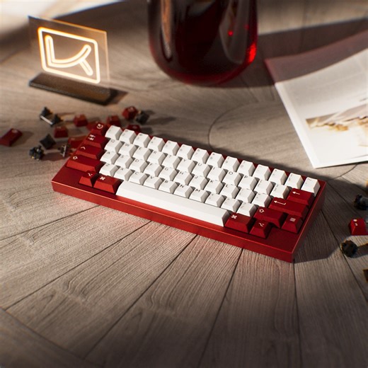 KBDfans on Instagram: "Wishing you a Merry Click-mas! 🎅⌨️ May your holidays be as satisfying as a perfect tactile bump. What are you building or playing with during the break? Tell us below! #kbdfans #merrychristmas🎄 #keyboard #gamingsetup #desksetup"