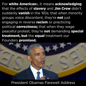 2.2M views · 14K reactions | "Laws alone won’t be enough. Hearts must change." – President Obama on discrimination in his farewell address | BuzzFeed | Facebook