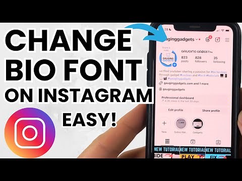How to Change Instagram Bio Font - 2025