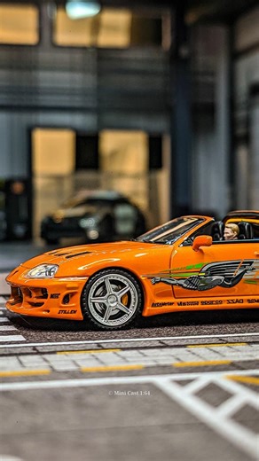 Paul Walker's Supra MK4 🔥 Fast and Furious #unboxing #toyota #supra #diecast #jdm #car