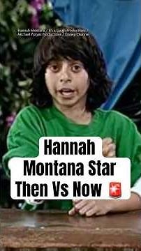 Hannah Montana Star Looks Unrecognizable #shorts #HannahMontana #RicoHannahMontana
