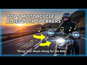 TOP 5 Best Motorcycle Bluetooth Speakers 2026