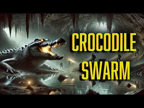 Crocodile Swarm (2023) [Horror] [Thriller] 🪂 Trapped in a Deadly Underground Nest! ⚡️ Full Movie