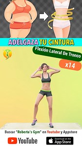 Una rutina de ejercicios de pie para quemar grasa abdominal y reducir la cintura. El objetivo de estos ejercicios es adelgazar y moldear tu cintura para que puedas conseguir un cuerpo de guitarra. Si realizas estos ejercicios con regularidad, sigues una dieta sana y te mantienes bien hidratada, ¡estarás a solo unos pasos de conseguir grandes resultados! https://youtu.be/3f43UD-qPHw ¡Buena suerte y sigue haciendo ejercicio! 💪❤️ | Roberta's Gym Español