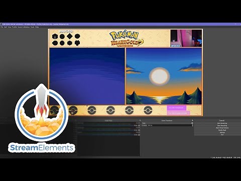 Using my Pokemon Overlay on StreamElements