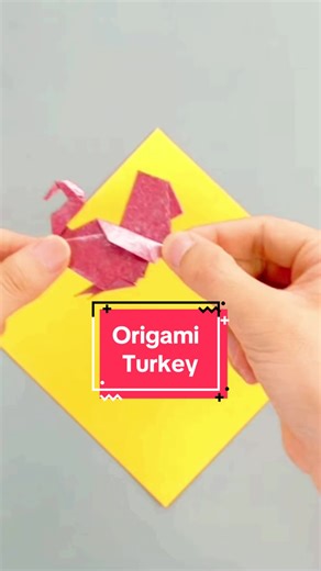 Make origami Turkey #origami #fypシ #thanksgiving #turkey #diy #easycraft #xuhuong #viral #easy #origamitutorial #handmade #crafts By Bella #Origami Là Sao