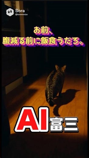 深夜に猫が語り始めた…【AI富三、猫の声を聞く⑨】