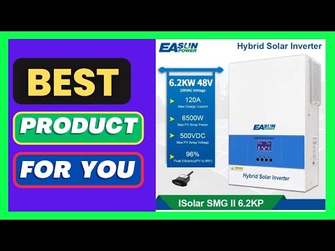 EASUN MPPT Solar Hybrid Inverter 6KW 48V 220V