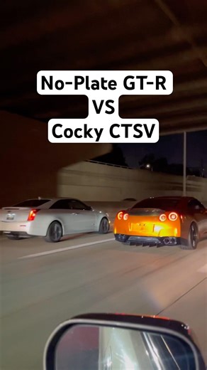 Did the GT-R cheat?🤔🤨 #streetrace #gtr #ctsv