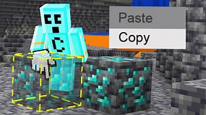 I broke Minecraft using copy and paste powers
