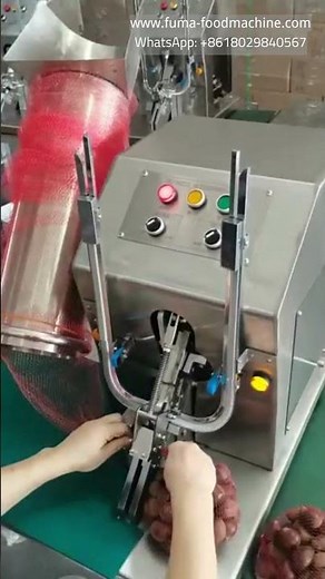 mesh bag packaging machine semi automatic net clipping machine
