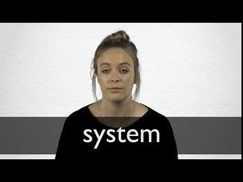 How to pronounce SYSTEM in British English