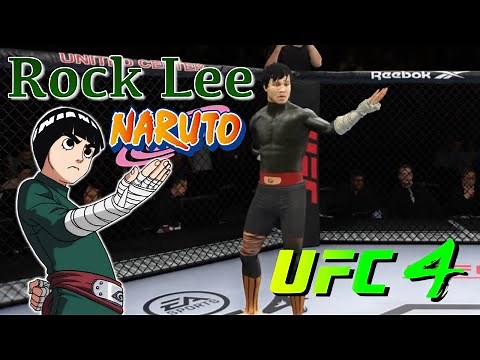 Rock Lee (Naruto) || UFC 4 CAF Formula