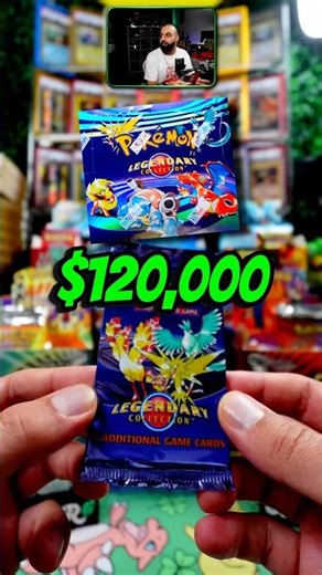 TOP HITS FROM $120,000 LEGENDARY COLLECTION BOOSTER BOX 🤯💥 #pokemoncommunity #pokemoncards #shorts