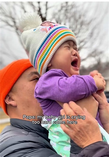 Sage said NOT TODAY!!! #dramatic #goodbye #babygirl #grandparentsoftiktok #fyp