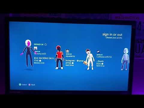 how to bypass profile/account passcode - xbox 360