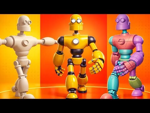 Blender Robot Masterclass Modeling, Rigging & Animation