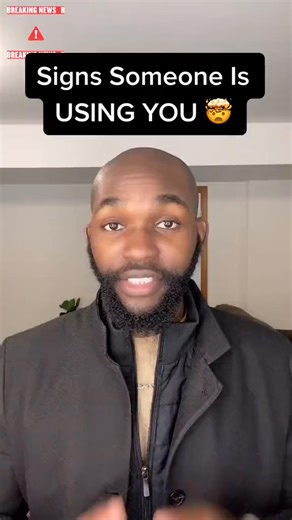 23K views · 364 reactions |  Signs Someone Is USING YOU (Did you see it?) #learnontiktok #joshosays #beingused #takenforgranted #lifeadvice | josh.otusanya | Facebook