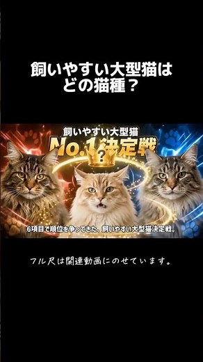 Large Cat Championship! Which Breed Is the Easiest to Keep: Maine Coon, Norwegian Forest Cat, or ...