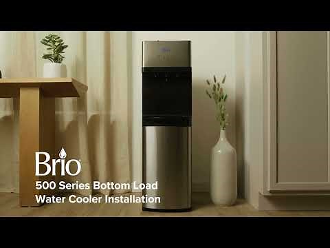How to install a Brio 500 Series Bottom Load Water Cooler | Model# CLBL520SC Installation