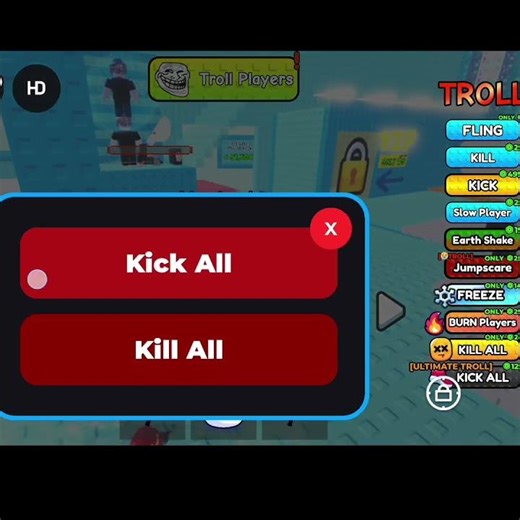 OP troll gui for verified troll tower #robloxscriptgui #roblox #robloxexploiting #robloxedit