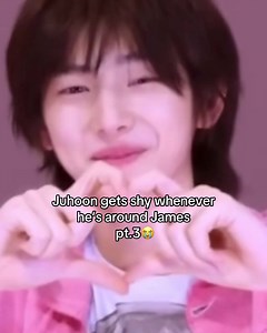 Juhoon's Adorable Shyness Around James | Jameshoon Moments