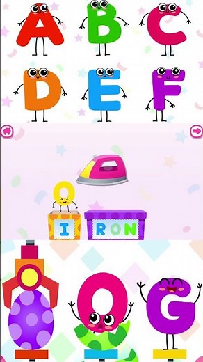 ABC Learning Game #3 - Explore the Letters and Phonics
