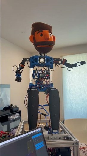Animatronic Puppet Motion Testing – With Head and Audio
