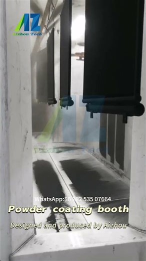 automatic powder coating line