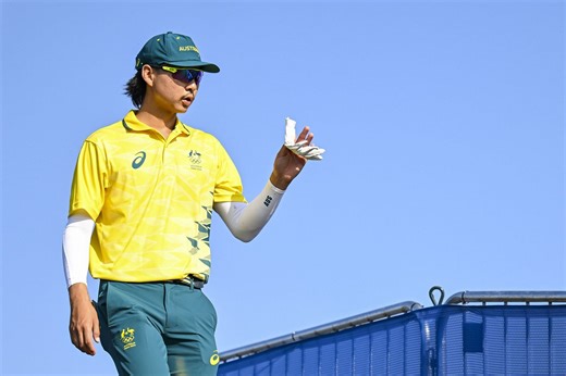 Min Woo Lee jokes about hearing 'Let Him Cook' in a French accent at the Olympics - "Love words"