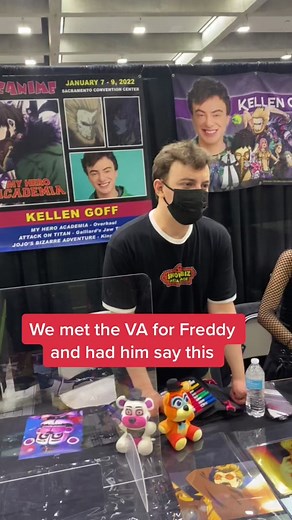 Meeting the Voice Actor of Glamrock Funtime Freddy | Five Nights at Freddy's