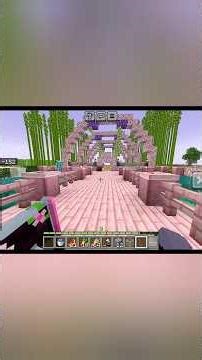 Building Easy Auto Sheep & Cow Farm in Minecraft PE #minecraft #minecraftshorts