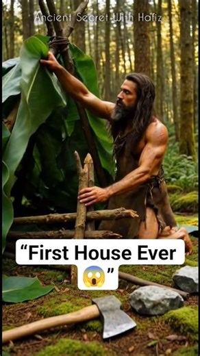 First House Ever Built 😱#shorts