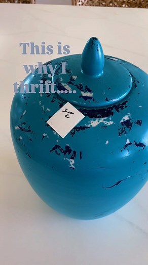 1.8K views · 7.1K reactions | I took a chance on this hoping I would find something amazing underneath that spray paint. This was the best $3 I ever spent. #thriftedandstyled #thrifting #thriftstorefinds #beforeandafter | Our Itty Bitty Home | Facebook