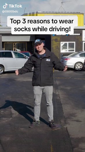 Top 3 Reasons to Wear Socks while Driving