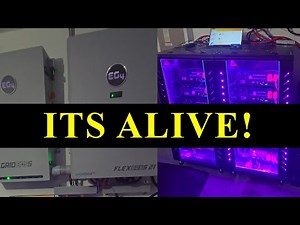 My DIY Whole-Home Solar System is Finally Live! First Full Day with the EG4 Flexboss 21 + Gridboss