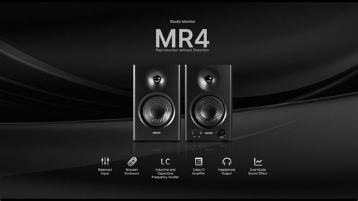 EDIFIER MR4 Studio Speakers - Unboxing & Setup