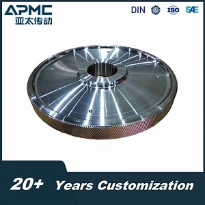[Hot Item] OEM DIN-5 High Precision Bull Gear Components for High-Speed Turbine /Compressor
