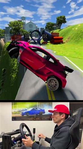 Toyota yaris GR #toyota #Drift #BeamNG #beamngdrive #drifting #تفحيط #هجوله